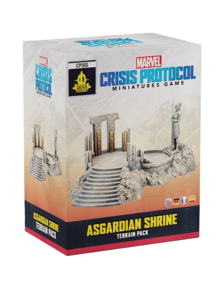 Marvel Crisis Protocol: Asgardian Shrine Terrain Pack - Jeux de figurines - Atomic Mass Games