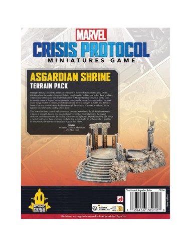Marvel Crisis Protocol: Asgardian Shrine Terrain Pack - Jeux de figurines - Atomic Mass Games