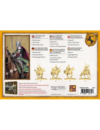 Le Trône de Fer: le Jeu de Figurines - Eclaireurs des Terres de la Couronne - Jeux de figurines - Cmon