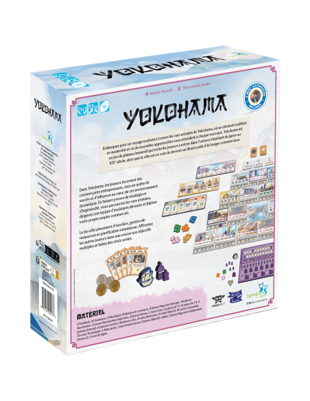 Yokohama - Jeux de société - Synapses Games