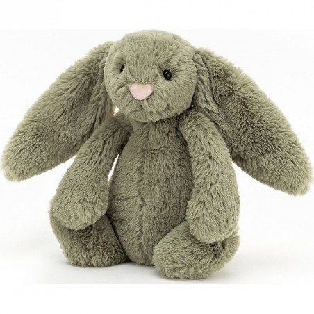 Peluche lapin Vert - Fougère Bashful - 18 cm - Jellycat