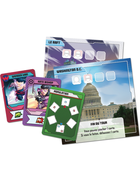 Marvel United - Civil War - Jeux de société - Cmon