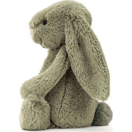 Peluche lapin Vert - Fougère Bashful - 18 cm - Jellycat
