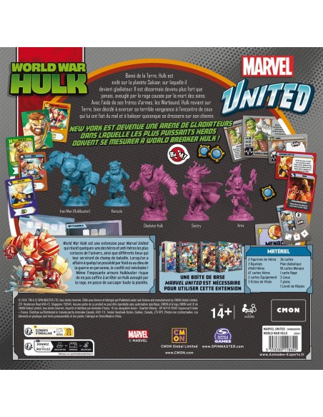 Marvel United - World War Hulk - Jeux de société - Cmon