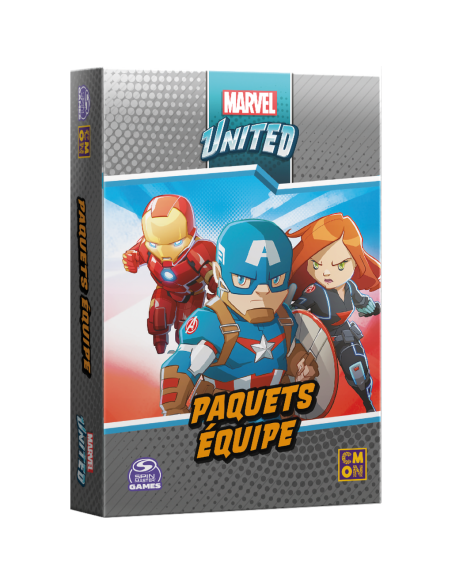 Marvel United - Team Decks - Jeux de société - Cmon