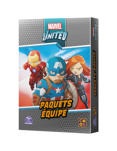 Marvel United - Team Decks - Jeux de société - Cmon