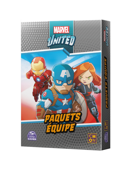 Marvel United - Team Decks - Jeux de société - Cmon