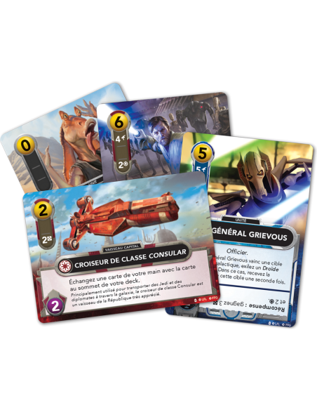 Star Wars: The Deckbuilding Game - Clone Wars - Jeux de société - Fantasy Flight Games
