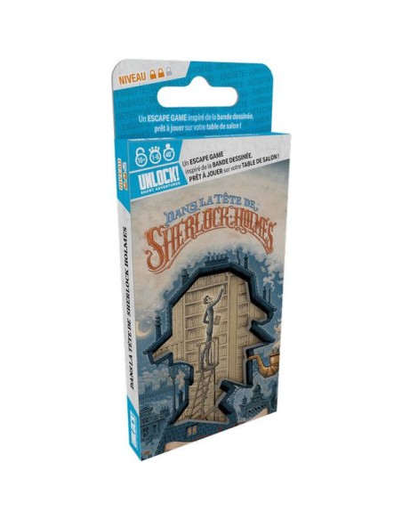 Unlock! Short Adventures: Dans la tête de Sherlock Holmes - Jeux de société - Space Cowboys