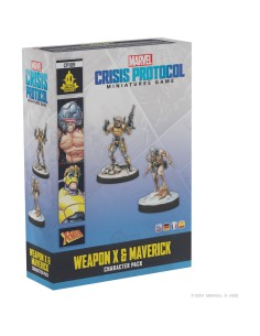 Marvel Crisis Protocol: Weapon X & Maverick - Jeux de figurines - Atomic Mass Games