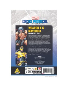Marvel Crisis Protocol: Weapon X & Maverick - Jeux de figurines - Atomic Mass Games 2