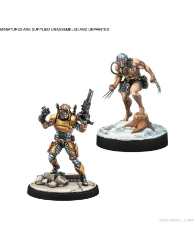 Marvel Crisis Protocol: Weapon X & Maverick - Jeux de figurines - Atomic Mass Games