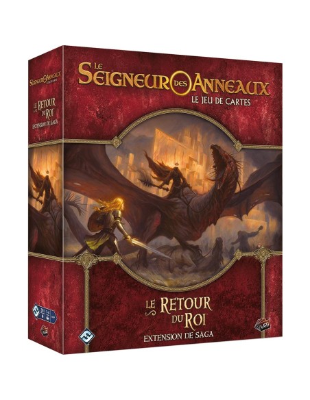Le Retour du Roi - Extension de Saga -Le Seigneur des Anneaux Jce - Fantasy Flight Games
