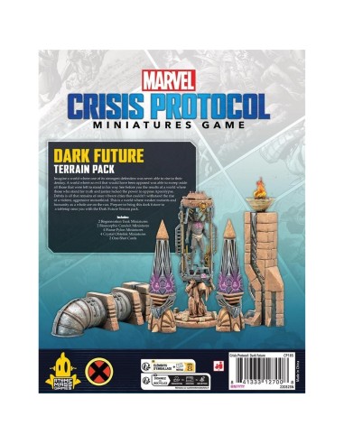 Marvel Crisis Protocol: Dark Future Terrain Pack - Jeux de figurines - Atomic Mass Games