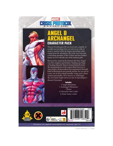 Marvel: Crisis Protocol: Angel & Archangel - Jeux de figurines - Atomic Mass Games
