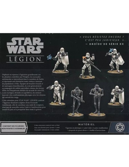 Escouade Antiémeute - Extension Unité - Star Wars Légion - Atomic Mass Games