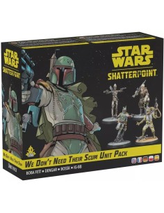 Star Wars : Shatterpoint - We Don’t Need Their Scum Unit Pack - Atomic Mass Games