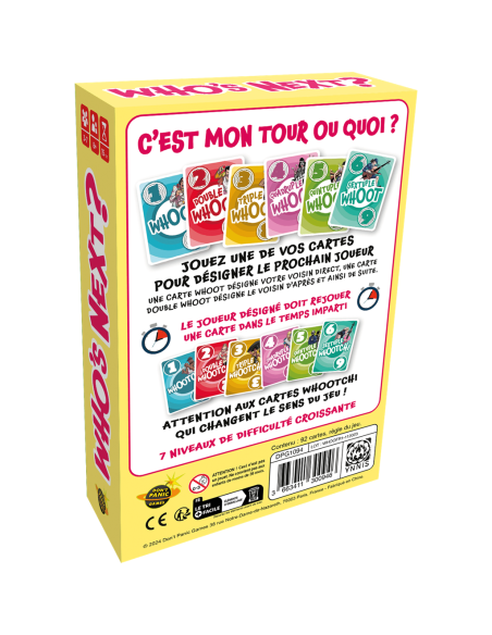 Who's Next? - Jeux de société - Don't Panic Games