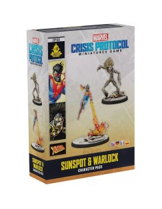Marvel Crisis Protocol: Sunspot & Warlock - Jeux de figurines - Atomic Mass Games