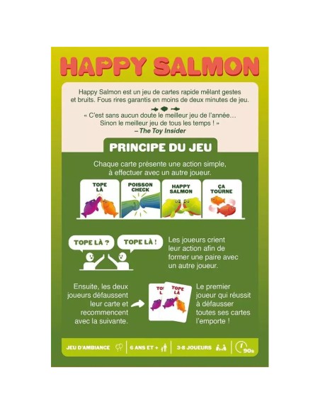 Happy Salmon - Jeux de société - Exploding Kittens