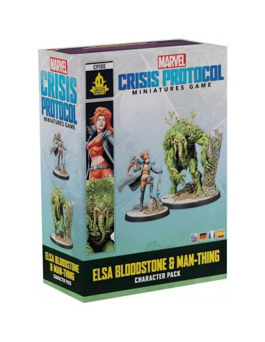 Marvel Crisis Protocol: Elsa Bloodstone & Man-Thing - Jeux de figurines - Atomic Mass Games
