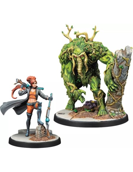 Marvel Crisis Protocol: Elsa Bloodstone & Man-Thing - Jeux de figurines - Atomic Mass Games