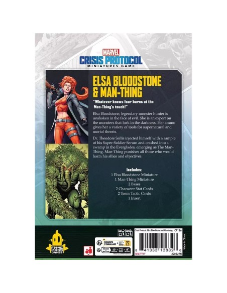 Marvel Crisis Protocol: Elsa Bloodstone & Man-Thing - Jeux de figurines - Atomic Mass Games