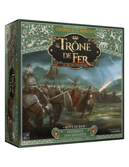 Le Trône de Fer: le Jeu de Figurines - Boîte de base Fraternité sans Bannière - Jeux de figurines - Cmon
