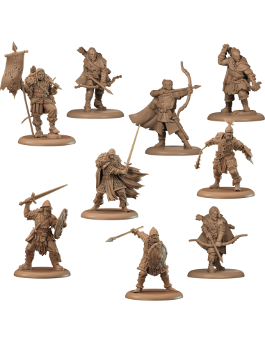 Le Trône de Fer: le Jeu de Figurines - Boîte de base Fraternité sans Bannière - Jeux de figurines - Cmon