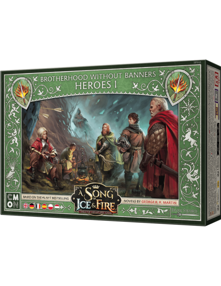Le Trône de Fer: le Jeu de Figurines - Héros de la Fraternité sans Bannière 1 - Jeux de figurines - Cmon