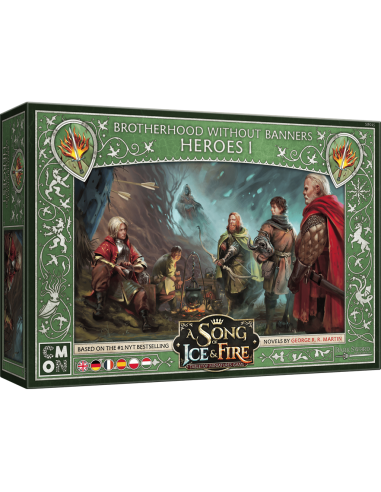 Le Trône de Fer: le Jeu de Figurines - Héros de la Fraternité sans Bannière 1 - Jeux de figurines - Cmon