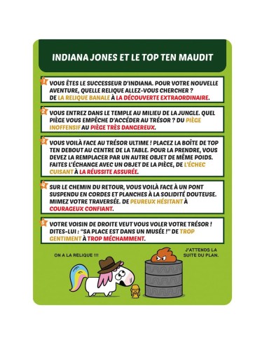 Top Ten Aventures - Jeu de Société - Jeu d'Ambiance - Cocktail Games