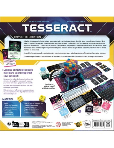 Tesseract - Un jeu - sur la - Don't Panic Games
