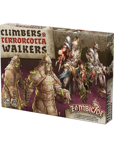 Zombicide - White Death: Climbers - Terrorcotta Walkers - Jeux de société - Cmon