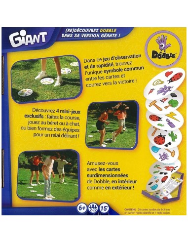 Dobble Giant - Jeu de Société - Version Géante - Asmodee