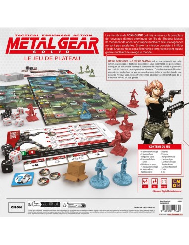 Metal Gear Solid: Le Jeu de Plateau - Jeux de société - Cmon