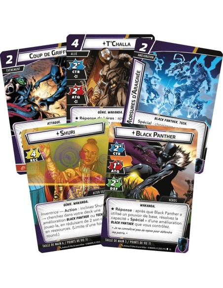 Black Panther - Marvel Champions - Jeu de Cartes - Fantasy Flight Games
