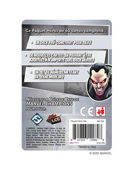 Extension Marvel Champions : Silk - Fantasy Flight Games