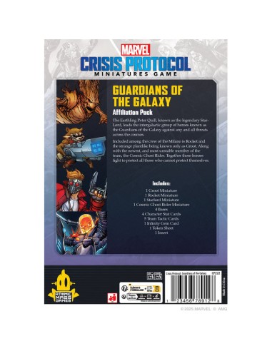 Marvel Crisis Protocol: Guardians of the Galaxy Affiliation Pack - Jeux de figurines - Atomic Mass Games
