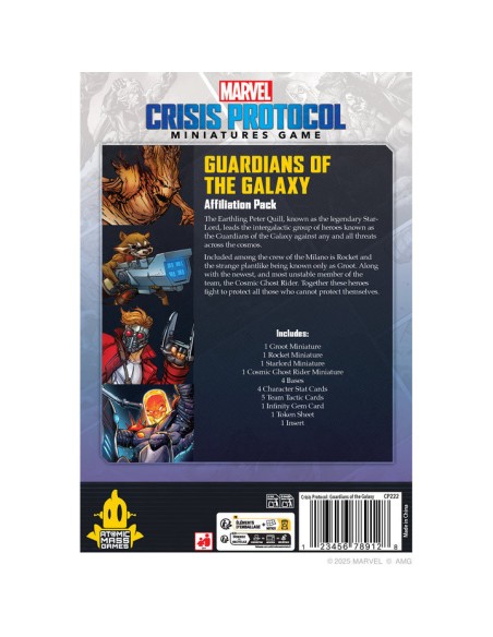 Marvel Crisis Protocol: Guardians of the Galaxy Affiliation Pack - Jeux de figurines - Atomic Mass Games