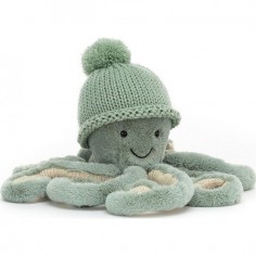 Pieuvre verte - peluche poulpe Odyssey Cozy - Jellycat