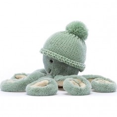Pieuvre verte - peluche poulpe Odyssey Cozy - Jellycat 2