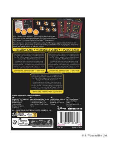 Star Wars: Shatterpoint - First Contact Mission Pack - Atomic Mass Games