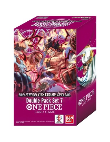 One Piece OP11 Booster Des poings vifs comme l'éclair Double Pack Set7 - Bandai