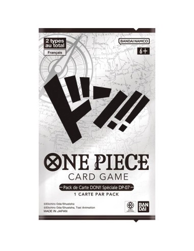 One Piece OP11 Booster Des poings vifs comme l'éclair Double Pack Set7 - Bandai