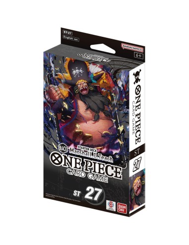 One Piece: Starter Deck black 27 Marsall D. Teach En - Bandai