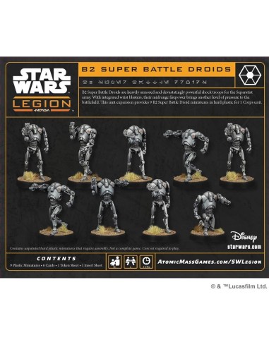 B2 Super Battle Droids - Extension d'Unité - Star Wars Légion - Atomic Mass Games