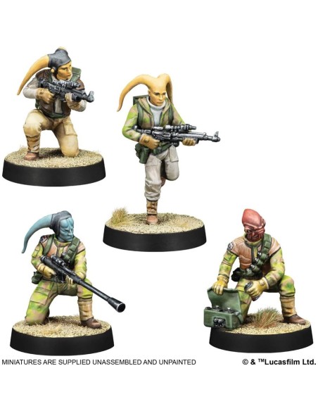 Commandos Rebelles - Extension d'Unité - Star Wars Légion - Atomic Mass Games