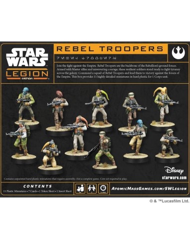 Star Wars: Légion - Rebel Troopers - Jeux de figurines - Atomic Mass Games