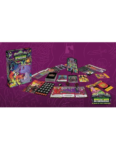 Epic Spell Wars: Baston de Sorciers Au Donjon du Poulpe Sanguinaire - Jeux de société - Don't Panic Games